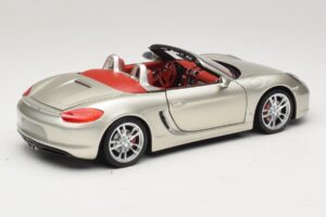 Porsche Boxster S 987 Szürke Metál Minichamps 1:18 110062030 Fém – 3. kép a 8-ből