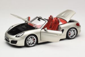 Porsche Boxster S 987 Szürke Metál Minichamps 1:18 110062030 Fém – 2. kép a 8-ből