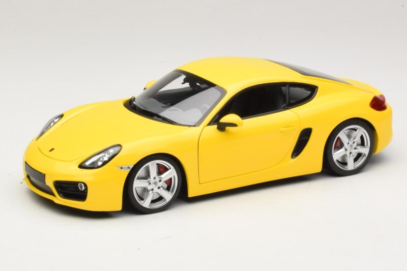 Porsche Cayman 981 Sárga Minichamps 1:18 110062220 Fém
