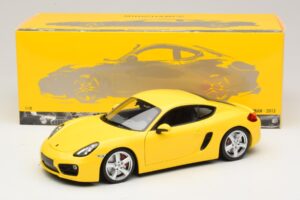 Porsche Cayman 981 Sárga Minichamps 1:18 110062220 Fém – 8. kép a 8-ből