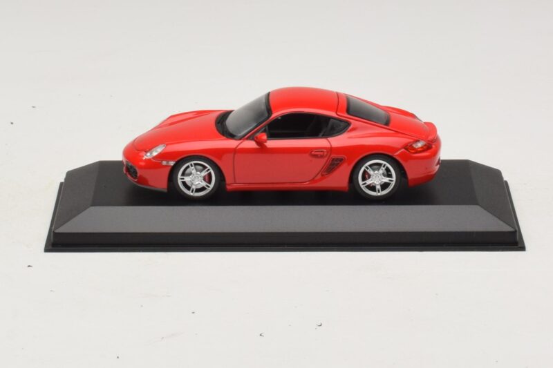 Porsche Cayman 987 S Piros Minichamps 1:43 400065620 Fém