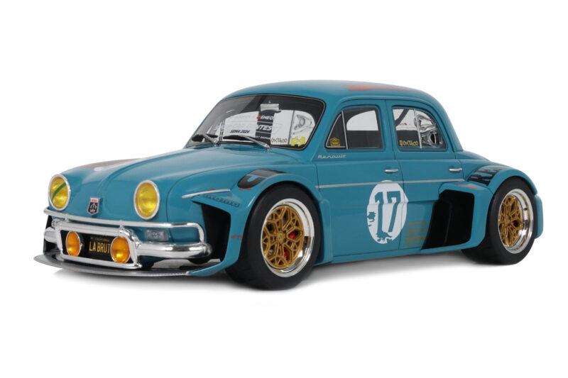 Renault Dauphine La Brute Green with Patina SEMA Best of Show Otto 1:18 Renault Dauphine La Brute Green with Patina SEMA Best of Show Otto 1:18 OT1268 Gyanta
