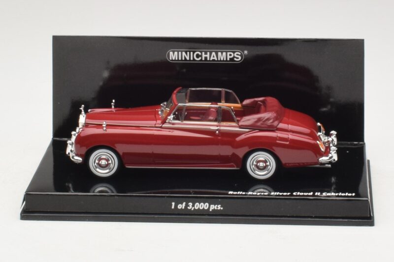 Rolls-Royce Silver Cloud II Kabrió Piros Minichamps 1:43 Rolls-Royce Silver Cloud II Kabrió Piros Minichamps 1:43 436134930 Fém