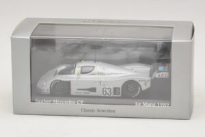 Sauber Mercedes C9 #63 J. Mass / M. Reuter / S. Dickens Winners 24 Hours of Le Mans 1989 Minichamps 1:43 B66041033 Fém – 5. kép a 5-ből