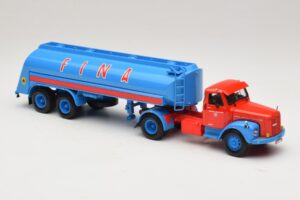 Scania L110S Tanksattelzug FINA Minichamps 1:43 499126970 Fém – 4. kép a 6-ből