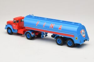 Scania L110S Tanksattelzug FINA Minichamps 1:43 499126970 Fém – 5. kép a 6-ből