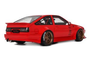 Toyota Sprinter Trueno AE86 Widebody Rosso Corsa Otto 1:18 OT1278 Gyanta – 2. kép a 5-ből