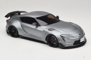 Toyota Supra A90 Prior Design Matt Silver GT Spirit 1:18 GT343 Gyanta