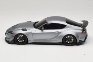 Toyota Supra A90 Prior Design Matt Silver GT Spirit 1:18 GT343 Gyanta – 3. kép a 5-ből