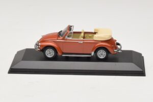 Volkswagen 1200 Kabrió Hebmuller Piros Minichamps 1:43 430052032 Fém