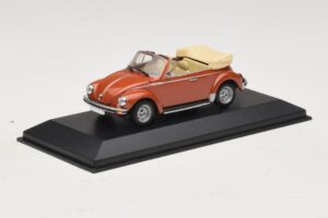 Volkswagen 1200 Kabrió Hebmuller Piros Minichamps 1:43 430052032 Fém – 2. kép a 4-ből