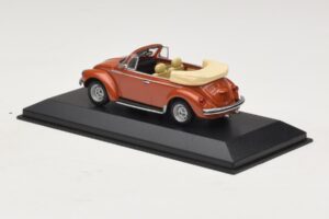Volkswagen 1200 Kabrió Hebmuller Piros Minichamps 1:43 430052032 Fém – 3. kép a 4-ből