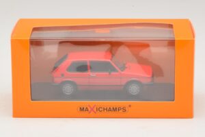 Volkswagen Golf GTI Mk1 Piros Maxichamps 1:43 940055170 Fém – 4. kép a 4-ből
