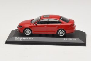 Volkswagen Jetta Mk6 Piros Minichamps 1:43 400059001 Fém