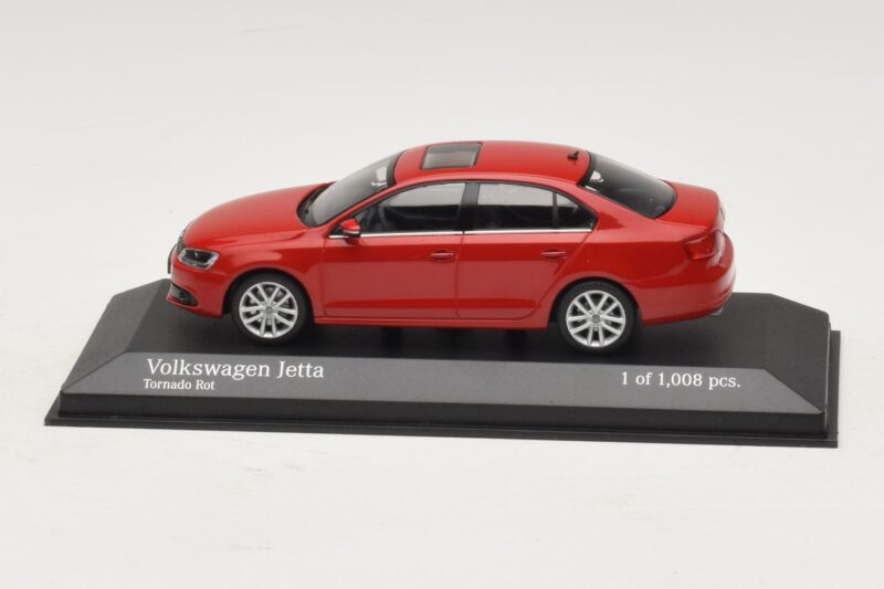Volkswagen Jetta Mk6 Piros Minichamps 1:43 400059001 Fém