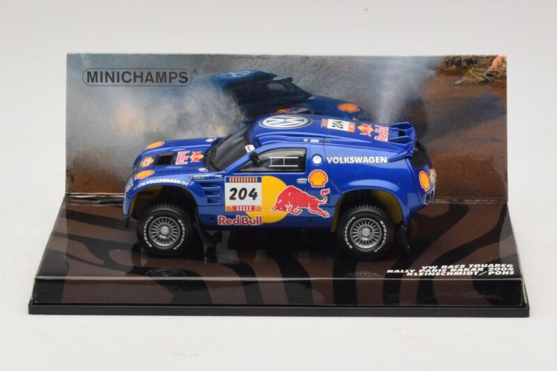 Volkswagen Race Touareg Red Bull #204 J. Kleinschmidt / F. Pons Dakar Rally 2005 Minichamps 1:43 Volkswagen Race Touareg Red Bull #204 J. Kleinschmidt / F. Pons Dakar Rally 2005 Minichamps 1:43 436045304 Fém
