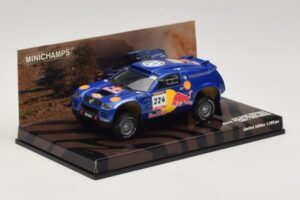 Volkswagen Race Touareg Red Bull #224 B. Saby / Stevenson Dakar Rally 2005 Minichamps 1:43 436045324 Fém – 2. kép a 5-ből
