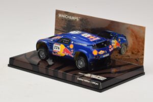 Volkswagen Race Touareg Red Bull #224 B. Saby / Stevenson Dakar Rally 2005 Minichamps 1:43 436045324 Fém – 3. kép a 5-ből