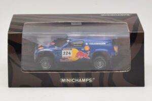 Volkswagen Race Touareg Red Bull #224 B. Saby / Stevenson Dakar Rally 2005 Minichamps 1:43 436045324 Fém – 5. kép a 5-ből