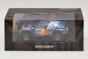 Volkswagen Race Touareg Red Bull #307 B. Saby / M. Perin Dakar Rally 2005 Minichamps 1:43 436055307 Fém – 5. kép a 5-ből