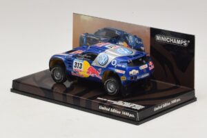 Volkswagen Race Touareg Red Bull #313 J. Kankkunen / J. Repo Dakar Rally 2005 Minichamps 1:43 436055313 Fém – 3. kép a 5-ből