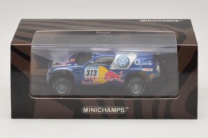 Volkswagen Race Touareg Red Bull #313 J. Kankkunen / J. Repo Dakar Rally 2005 Minichamps 1:43 436055313 Fém – 5. kép a 5-ből