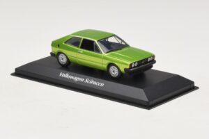 Volkswagen Scirocco Mk1 Zöld Metál Maxichamps 1:43 940050420 Fém – 3. kép a 4-ből