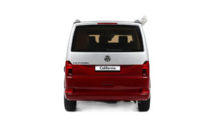 Volkswagen T6.1 California Ocean Tornado Red / Reflex Silver Otto 1:18 OT1342 Gyanta – 5. kép a 5-ből