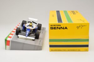 Williams FW16 Renault #2 A. Senna San Marino GP 1994 Minichamps 1:18 543941833 Fém – 7. kép a 7-ből