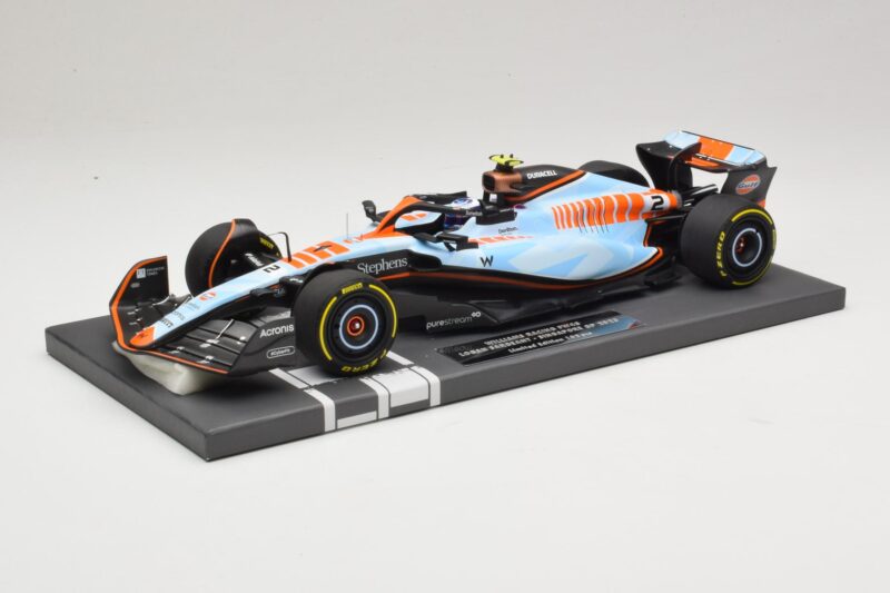 Williams Racing FW45 #2 L. Sargeant Singapore GP 2023 Minichamps 1:18 117231602 Fém