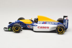 Williams Renault FW15C #0 D. Hill 1993 Minichamps 1:18 180930000 Fém – 3. kép a 7-ből