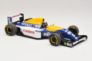 Williams Renault FW15C #0 D. Hill 1993 Minichamps 1:18 180930000 Fém – 4. kép a 7-ből