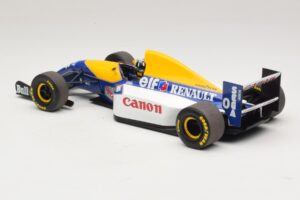 Williams Renault FW15C #0 D. Hill 1993 Minichamps 1:18 180930000 Fém – 5. kép a 7-ből