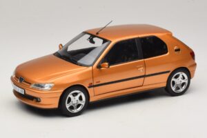 Peugeot 306 S16 Blaze Yellow Norev 1:18 184940 Fém