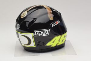 AGV Bukósisak V. Rossi MotoGP Jerez Test 2007 Minichamps 1:2 327070046 Fém – 4. kép a 7-ből
