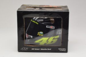 AGV Bukósisak V. Rossi MotoGP Jerez Test 2007 Minichamps 1:2 327070046 Fém – 7. kép a 7-ből