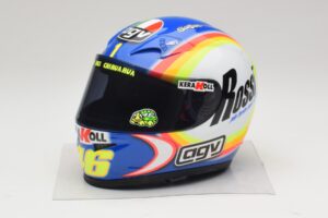 AGV Bukósisak V. Rossi MotoGP Sepang 2005 Minichamps 1:2 327050066 Diecast