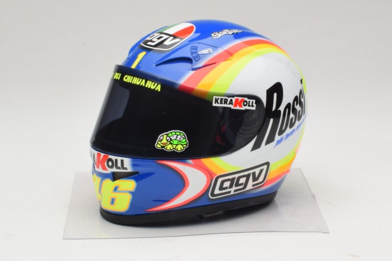 AGV Bukósisak V. Rossi MotoGP Sepang 2005 Minichamps 1:2 327050066 Diecast