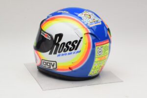 AGV Bukósisak V. Rossi MotoGP Sepang 2005 Minichamps 1:2 327050066 Diecast – 3. kép a 8-ből