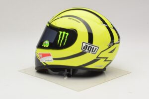 AGV Bukósisak V. Rossi MotoGP Valencia Test 2009 Minichamps 1:2 327100066 Diecast – 2. kép a 7-ből