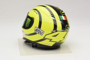 AGV Bukósisak V. Rossi MotoGP Valencia Test 2009 Minichamps 1:2 327100066 Diecast – 3. kép a 7-ből