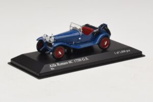 Alfa Romeo 6C 1750 G.S. Kék Minichamps 1:43 400120431 Fém – 2. kép a 5-ből