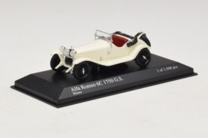 Alfa Romeo 6C 1750 G.S. Fehér Minichamps 1:43 400120430 Fém – 2. kép a 5-ből