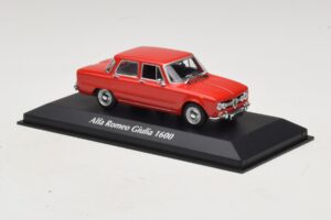 Alfa Romeo Giulia 1600 Piros Maxichamps 1:43 940120901 Fém – 3. kép a 5-ből