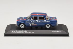 Alfa Romeo Giulia Europa-Testfahrt Sizilien-Hammerfest Minichamps 1:43 400120905 Fém