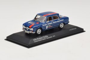 Alfa Romeo Giulia Europa-Testfahrt Sizilien-Hammerfest Minichamps 1:43 400120905 Fém – 2. kép a 5-ből
