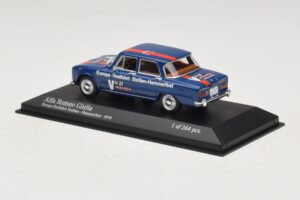 Alfa Romeo Giulia Europa-Testfahrt Sizilien-Hammerfest Minichamps 1:43 400120905 Fém – 3. kép a 5-ből