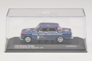 Alfa Romeo Giulia Europa-Testfahrt Sizilien-Hammerfest Minichamps 1:43 400120905 Fém – 4. kép a 5-ből