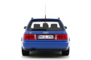Audi S6 Plus C4 Avant Nogaro Blue Pearl Otto 1:18 OT1234 Gyanta – 5. kép a 5-ből
