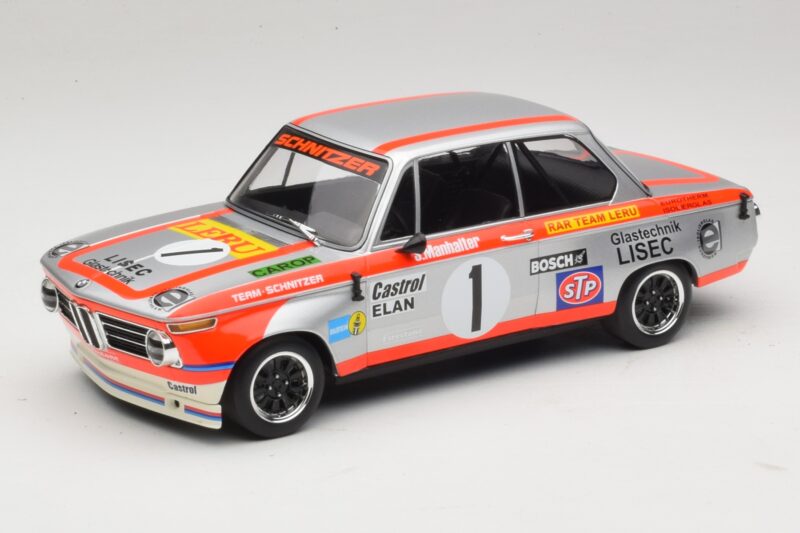 BMW 2002 Ti #1 Team Leru S. Manhalter 1000km Osterreichring Winner 1974 Minichamps 1:18 155742601 Fém